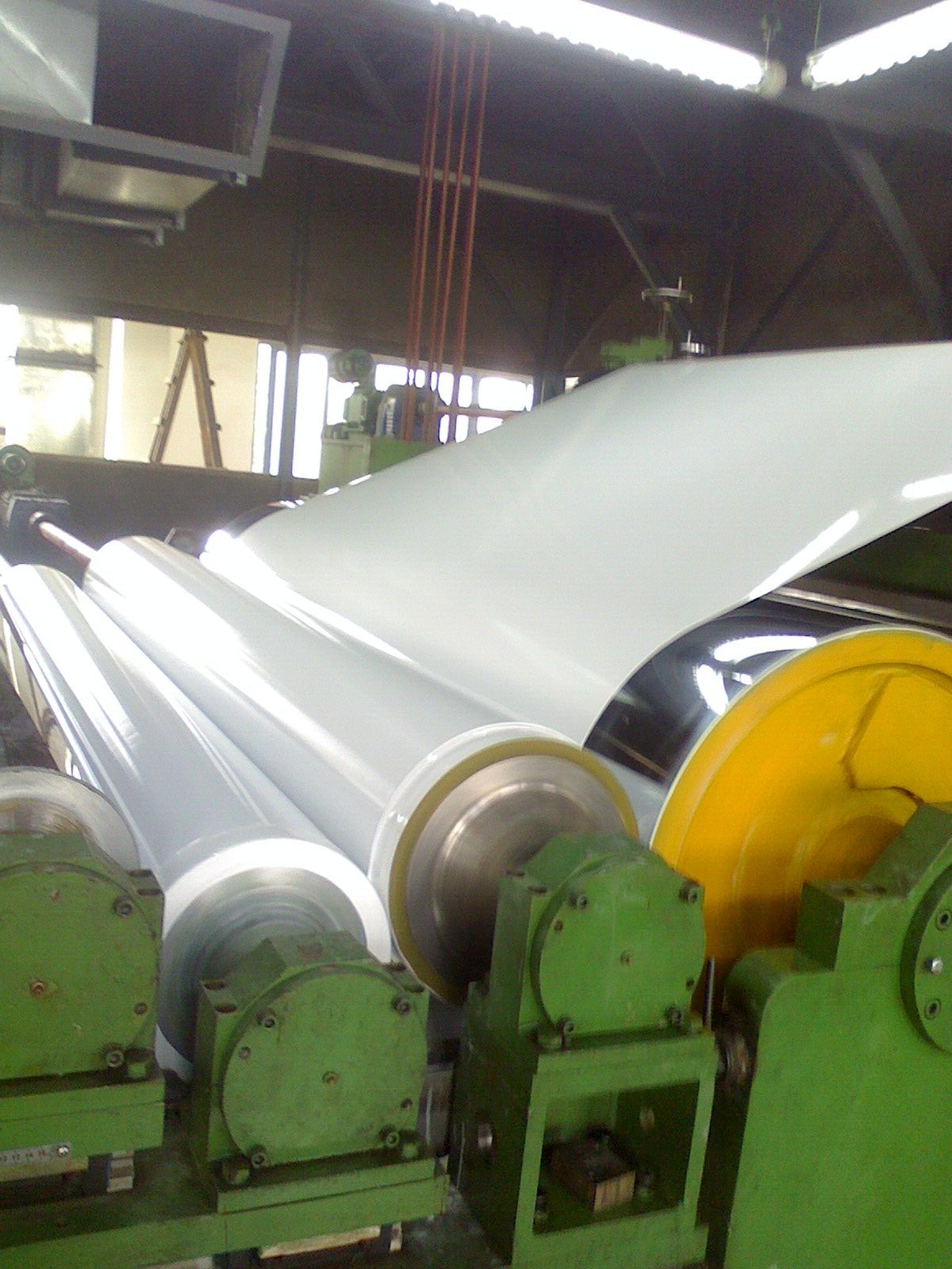 Color coated aluminum coil